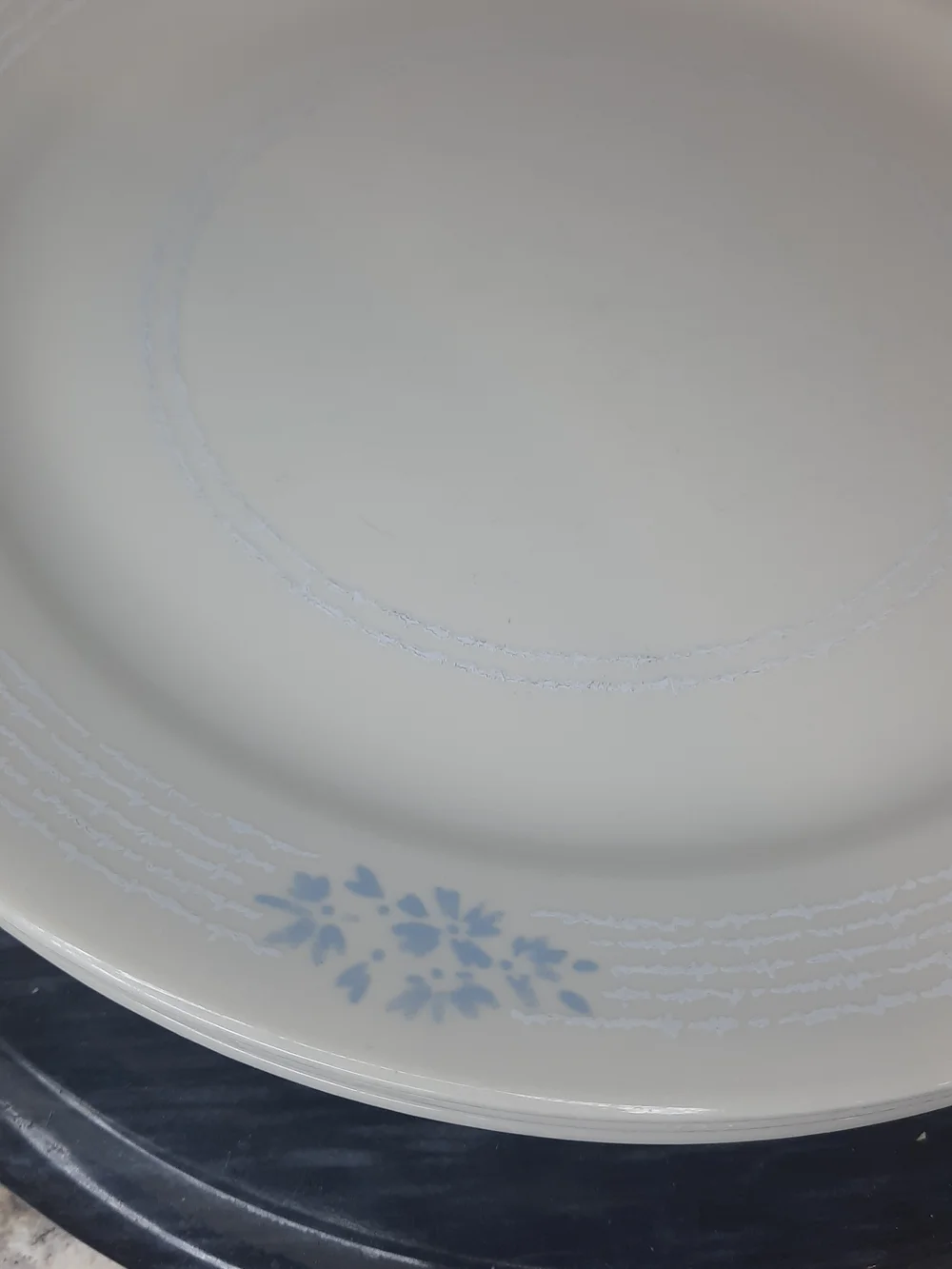 Corelle Morning Blue Dinner Plates X 4
